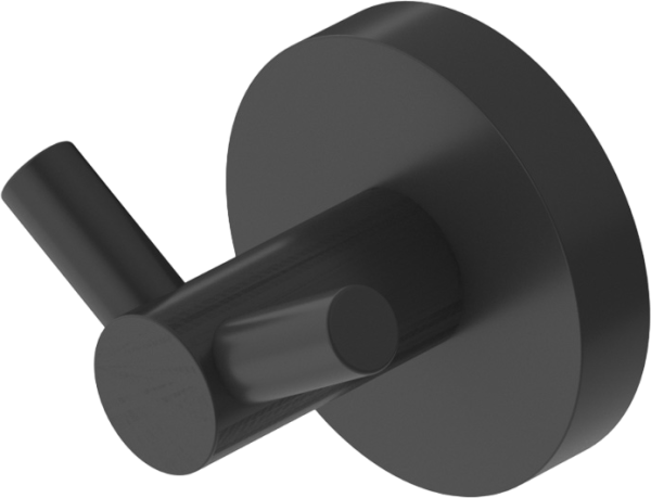 Крючок Cezares Relax HKD-NOP двойной, черный матовый