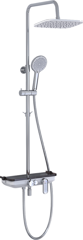 Душевая стойка Lemark Tropic LM7012C хром