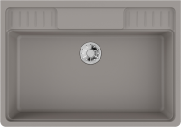 Комплект Мойка Omoikiri Kinokawa 90-GR leningrad grey + Измельчитель Nagare 1000