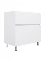Тумба под раковину без столешницы Teymi Laina 80 напольная, матовая белая