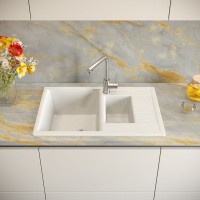 Мойка кухонная Domaci Болонья М-210-001 белая