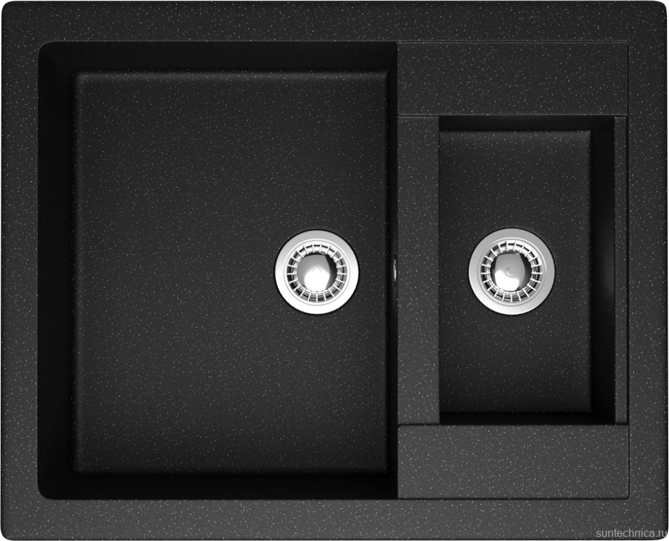 Мойка кухонная Domaci Болонья М-19-002 черная