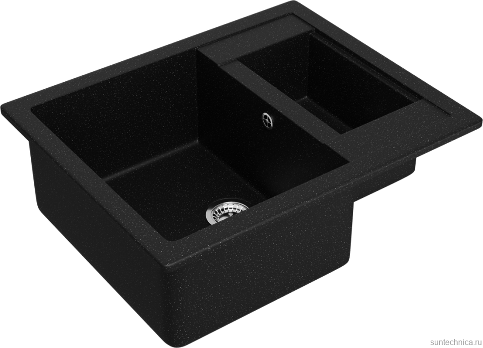 Мойка кухонная Domaci Болонья М-19-002 черная