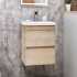 Мебель для ванной Art&Max Family 50, подвесная, Pino Bianco