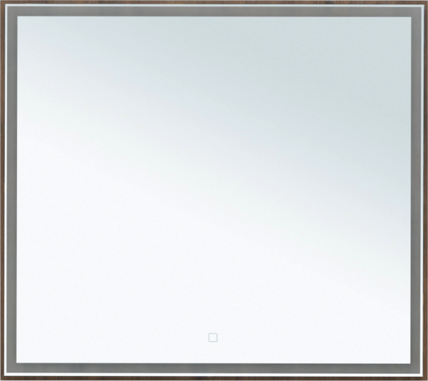 Зеркало Aquanet Nova Lite 90 дуб рустикальный, с подсветкой