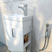 Тумба под раковину IDDIS Torr 40 R, подвесная, белая