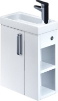 Тумба под раковину IDDIS Torr 40 R, подвесная, белая