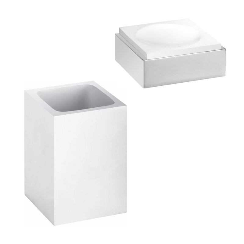 Набор Стакан Bemeta Gamma 145711314 + Мыльница 145508312