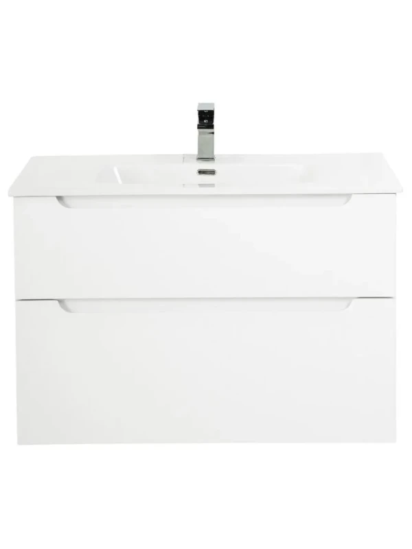 Тумба с раковиной BelBagno Etna 100 2 ящика, bianco lucido