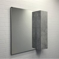 Зеркало Comforty Осло 80 бетон светлый Зеркало Comforty Осло 80 бетон светлый