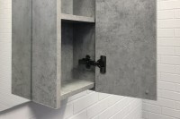 Зеркало Comforty Осло 80 бетон светлый Зеркало Comforty Осло 80 бетон светлый