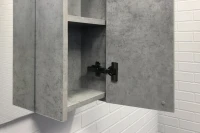Зеркало Comforty Осло 80 бетон светлый