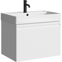 Тумба под раковину без столешницы Aqwella Pure 65 белая