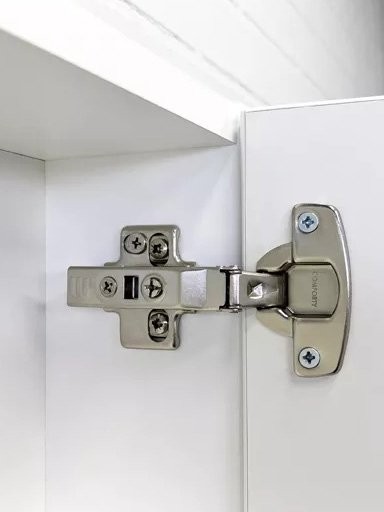 Зеркало-шкаф Comforty Никосия 60 белый глянец