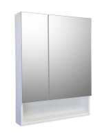 Зеркало-шкаф Comforty Никосия 60 белый глянец
