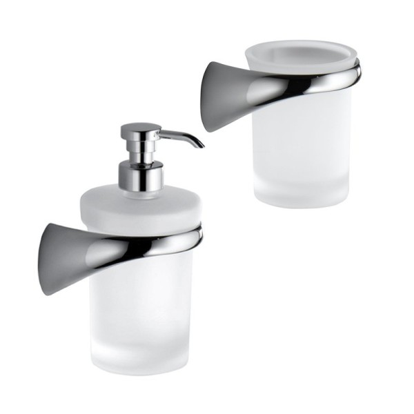 Набор Стакан Colombo Design Link В2402 DX.000 + Дозатор В9310 DX.000