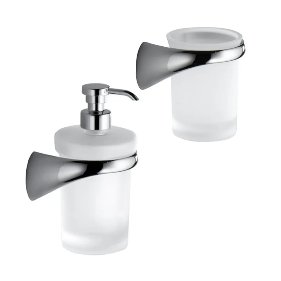 Набор Стакан Colombo Design Link В2402 DX.000 + Дозатор В9310 DX.000