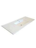 Тумба с раковиной Comforty Турин 120М подвесная, бежевый дуб