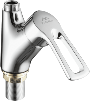 Смеситель для кухни Fashun A4466+A7253 хром, синий