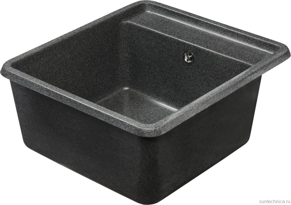 Комплект Мойка AQUATON Беллис 57 графит + Измельчитель Bone Crusher BC 610-AS