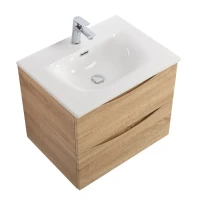 Мебель для ванной комнаты BelBagno Marino-cer-n 60 подвесна, rovere bianco