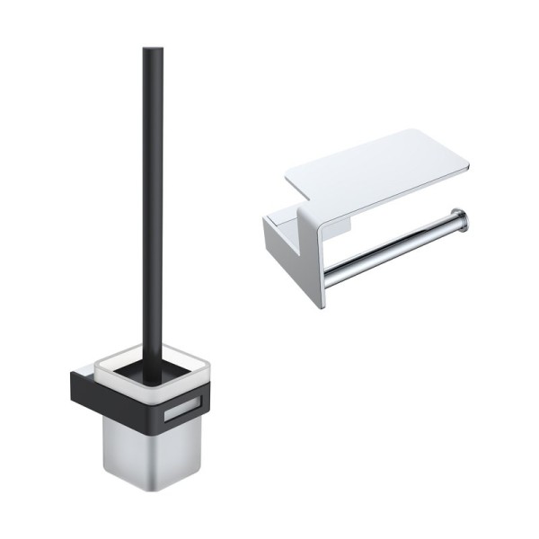 Набор Держатель Boheme Q 10941-CR + Ершик 10954-CR-B