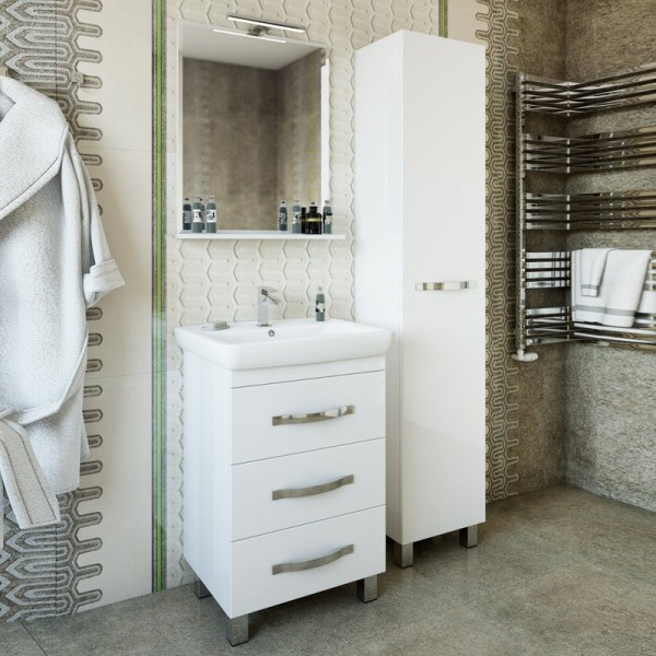 Мебель для ванной комнаты Sanflor Одри 70/2 напольная