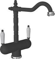 Смеситель для кухни Florentina Ария FL антрацит