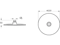Душевой комплект VitrA Solid S A49287EXP С ВНУТРЕННЕЙ ЧАСТЬЮ