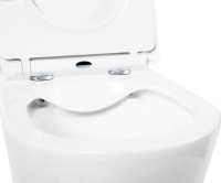 Комплект Унитаз подвесной BelBagno Flay-r + Крышка BB2031SC с микролифтом, петли хром + Инсталляция Geberit Duofix UP 320 111.300.00.5 + Кнопка Sigma 01 115.770.JQ.5 лакированная, матовый хром + Крепления 111.815.00.1 к стене + Звукоизоляция