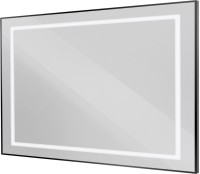Зеркало BelBagno Kraft 120x80 с подсветкой, черное