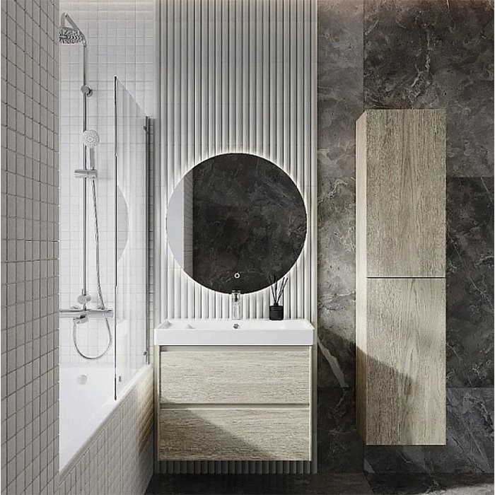 Зеркало круглое Roca Luna 80 с LED-подсветкой