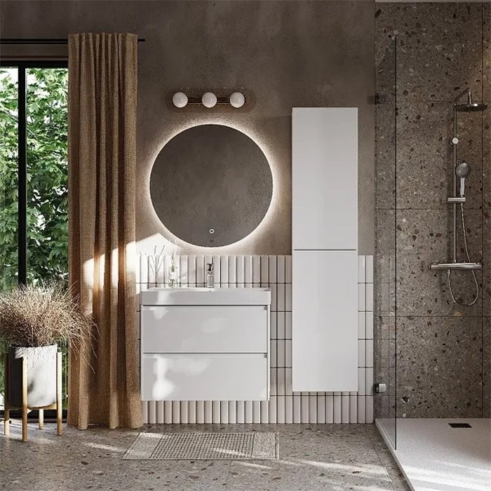 Зеркало круглое Roca Luna 80 с LED-подсветкой