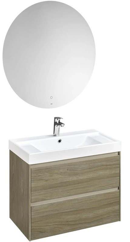 Зеркало круглое Roca Luna 80 с LED-подсветкой