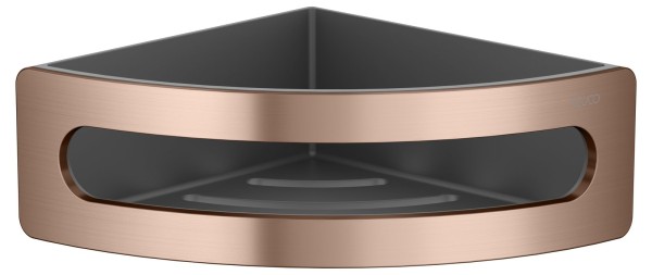 Полка Keuco Elegance 11657 красное золото шлифованное, антрацит