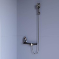 Смеситель для душа RGW Shower Panels SP-40Gr серый