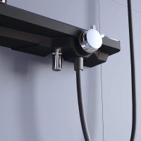 Смеситель для душа RGW Shower Panels SP-40Gr серый