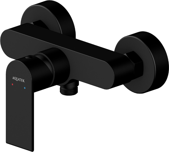 Смеситель для душа AQUATEK Лира AQ1460MB матовый черный