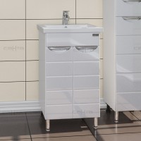 Тумба с раковиной СаНта Родос (Фостер) 50 напольная Тумба с раковиной СаНта Родос (Фостер) 50 напольная