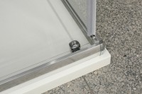 Душевой уголок BelBagno Uno -195 A 2 90 C Cr стекло прозрачное