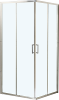 Душевой уголок BelBagno Uno -195 A 2 90 C Cr стекло прозрачное