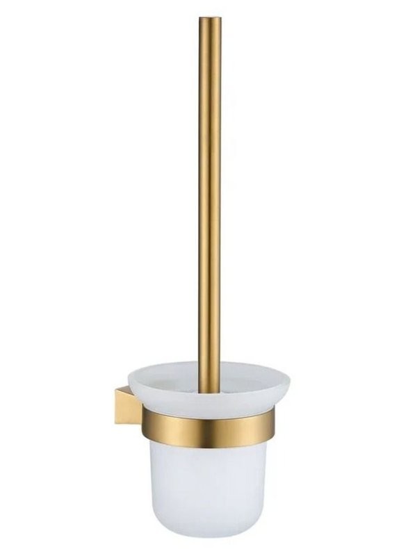 Ершик для унитаза Shevanik SG5700G, золотой сатин