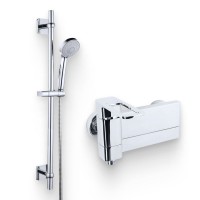 Душевой комплект Смеситель IDDIS Slide SLISB00i02WA + Гарнитур Bild BIL3F65i16