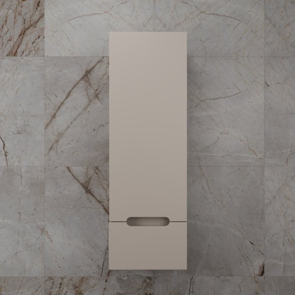 Шкаф-пенал для ванной Style Line Матис 36 Plus подвесной, крем