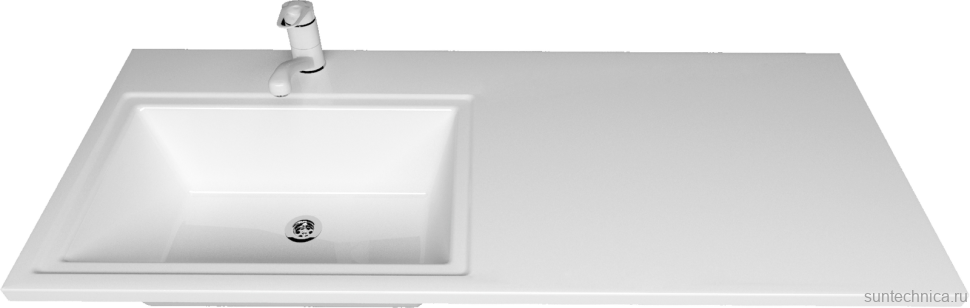 Тумба с раковиной Corozo Леон 110 под стиральную машину L