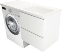 Тумба с раковиной Эстет Dallas Luxe 110 R подвесная, 2 ящика