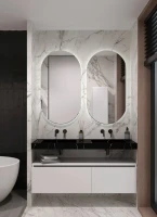 Раковина Armadi Art Flat Nero Marquina 140 с кронштейнами Раковина Armadi Art Flat Nero Marquina 140 с кронштейнами
