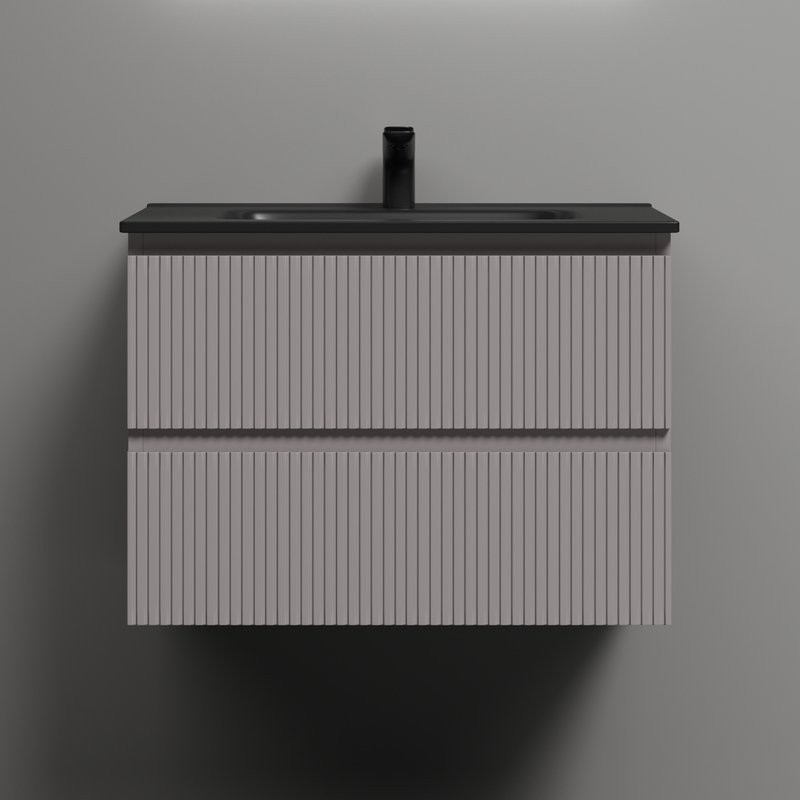 Тумба с раковиной Sancos Snob T 70 doha soft, раковина CN7007MB