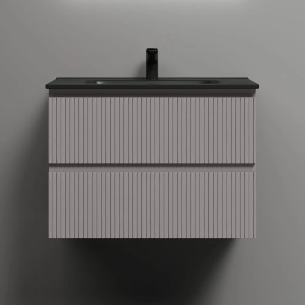 Тумба с раковиной Sancos Snob T 70 doha soft, раковина CN7007MB