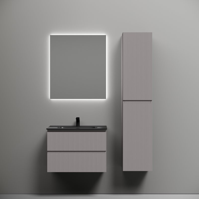 Тумба с раковиной Sancos Snob T 70 doha soft, раковина CN7007MB